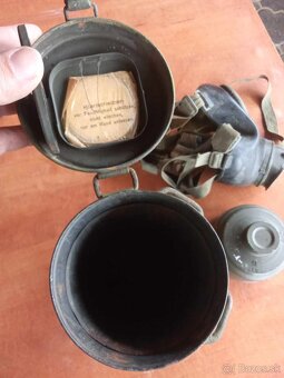 nemecka plynova maska - GASMASK - Wehrmacht - 8