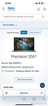 💻 Dell Precision 3561 Záruka do 2026 - 8