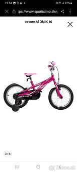 Predaj dievcensky bicykel 16" Arcore Atomix 16 - 8