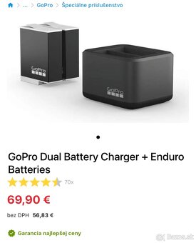 Predám GoPro HERO 12 Black PRO CREATOR + príslušenstvo - 8