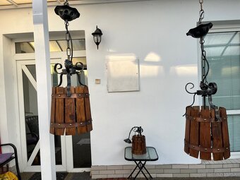 3x luster lampa na chalupu - 8