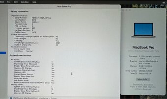 Apple MacBook Pro 2018 13” i5/8GB/256GB A1989 TB - 8
