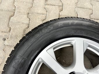 ZIMNÉ pneu + Elektróny 5x112 R17 AUDI - 8