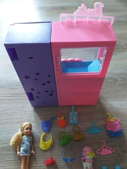 Barbie Extra Módny automat, bábika Chelsea zdarma - 8