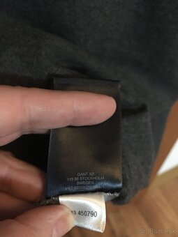 GANT 100%original sivé/ triekane saty L - 8