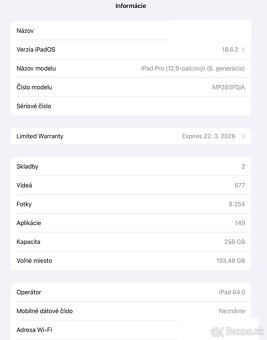 Apple iPad Pro 12,9" M2 (2022) 256 GB + Pencil + Combo Touc - 8