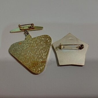 ODZNAKY SSM  8 kusů - 8