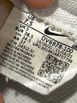 Nike blazer low platform - biele tenisky nike - 8