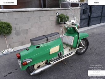 Jawa Tatran Tatra 125 motocykel 1253 - 8