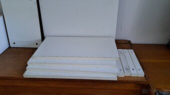 Polička drevo, mini regál - 8