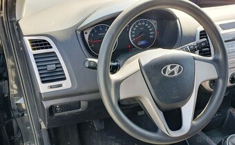Hyundai i20 1,2i 78k, klimatizácia, kúpené v SR, 2011 - 8