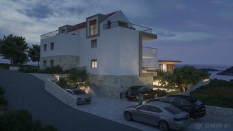 Luxusný apartmán s terasou a výhľadom na more v Stivašnici, - 8