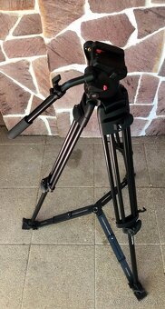 Videostatív Manfrotto 525MVB + 503 Pro Video Head + puzdro - 8