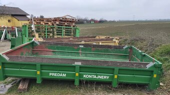 Predám hákový kontajner výška háku 100 cm - 8