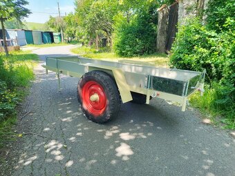 Predám vlečka, vozík príves za traktor Zetor malotraktor - 8
