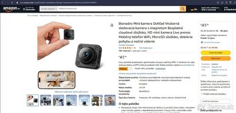 Mini HD kamera s magnetom, detekciou pohybu a nočným videním - 8