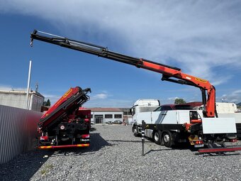 Mercedes valník- hydraulická ruka PALFINGER, EURO 6 TOP STAV - 8