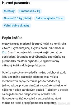 Kočiar MUTSY NEXO ... - 8