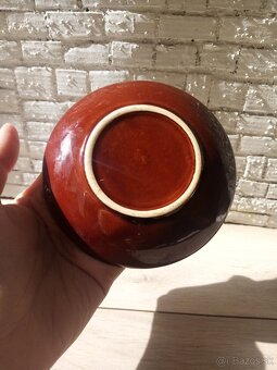 Keramická hnedá súprava 6 šálok na kávu - 8