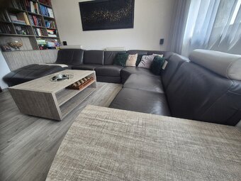 Kožený gauč, sedačka - 8