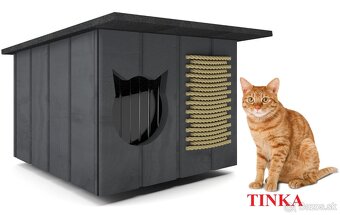 domček pre mačky, mačacia búda - 8