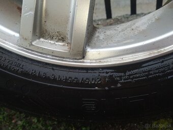 VW Touran ALU disky. 4 kusy. 205/55/R16. - 8