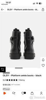 Kožené topánky Guess - 8