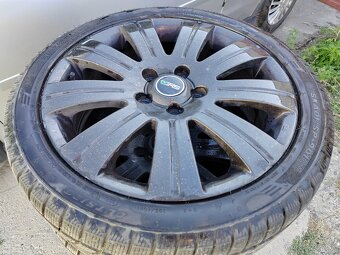 Hliníkové disky VRS 5x112r17 s letnými pneu 205/45r17 - 8