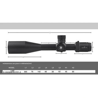 Puškohľad Discovery LHD 6-24x50 - 8