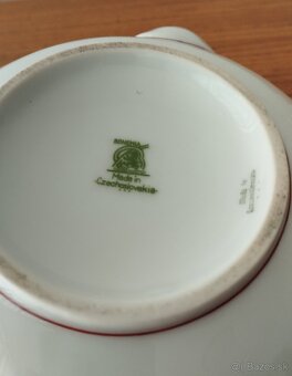 Porcelánová trio súprava - Bohemia - 8