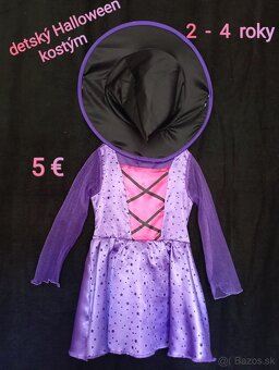 Detské Halloween kostýmy od 2 rokov - 8
