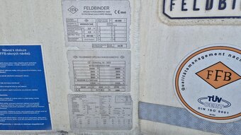 Silo cisterna FELDBINDER EUT 40.3 - 2 komory - 40 m3 - 8