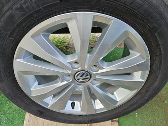 Atraktívne, originálne hliníkové disky VW - 5x112 r16 - 8