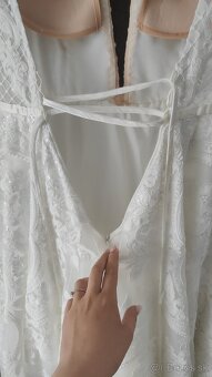 Svadobné šaty zn.Eva Lendel - 8