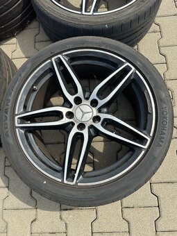 Mercedes R19'' AMG kompletná letná ORIGINÁL sada 5x112 - 8