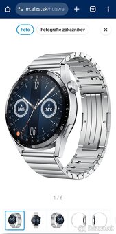 Huawei Watch GT 3 46 mm Elite Stainless Steel - 8