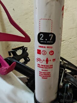 Dámsky bicykel Ghost Lanao 2.7 whitepink 2020 - 8
