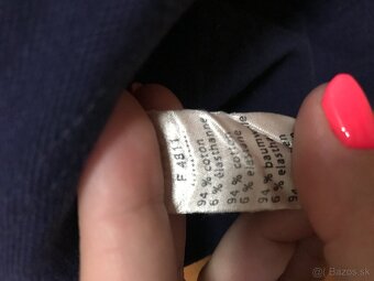 LACOSTE originál kráľovská Modra/damske tricko S/M - 8