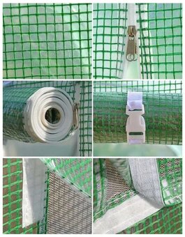 Fóliovník, skleník 4x 2,5x 2 = 10 m2, Záhrada, dopredaj - 8