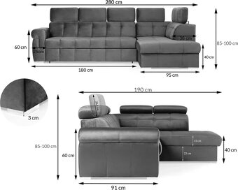 Kožená sedačka Jana - 8