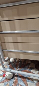 Retro prebaľovacia komoda,stolík s vaničkou - 8