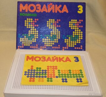 retro hra, hračka MOZAIKA - Bulharsko - 8