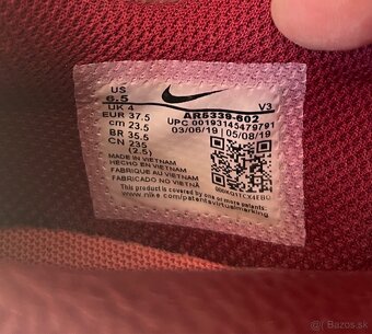 Nike air force 1 veľ. EÚ 37,5 Burgundy - 8