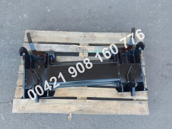 Nový adaptér, redukcia traktor, čelný nak / bobcat, jcb, cat - 8