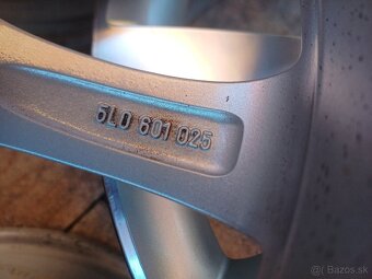 Orig. hliníkové disky Skoda R17, 5x112 - 8