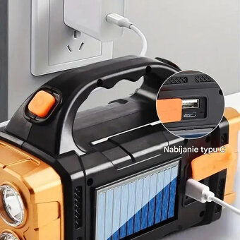 Solárna LED Baterka, červená - 8