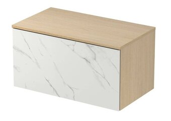 Skrinka s umývadlom na dosku 80cm Cersanit INVERTO Calacatt - 8
