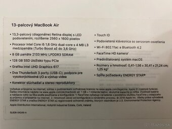 MacBook Air 2018 - 8
