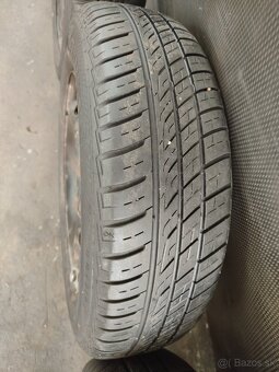 Predám sadu kolies 5x100 R14 165/70 R14 4.9mm - 8