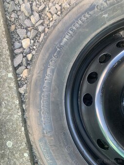 Predám koleso 5x114,3 R117; R16 ako rezervu tenkú - 8